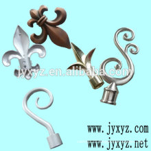 Shenzhen oem cast iron fence decorations metal fence